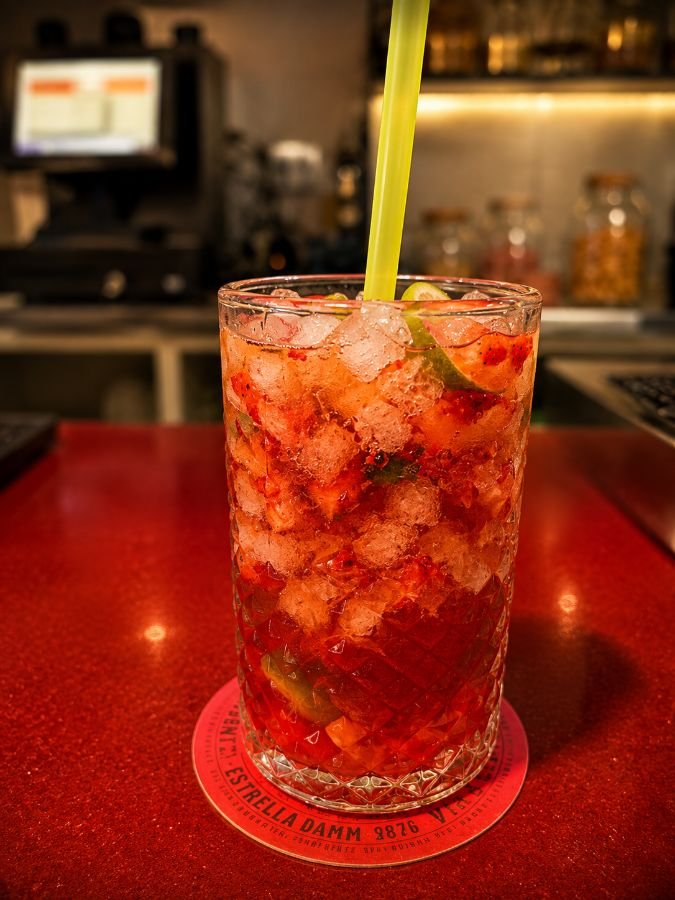 Mojito de fresa